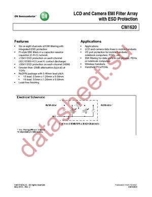 CM1620-06DE datasheet  